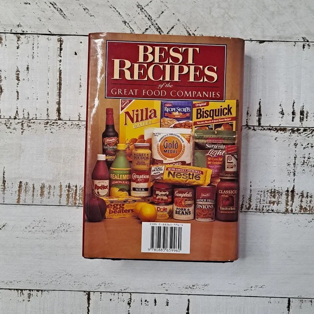 Best Recipes of the Great Food Companies Hardback Recipe Book